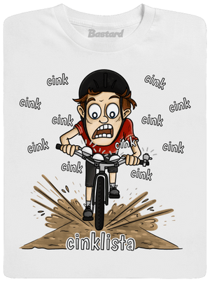 Cinklista dětské tričko White