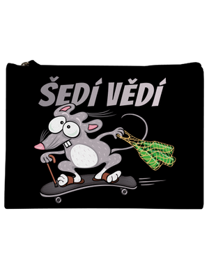 Šedí vědí - myšák taštička Black