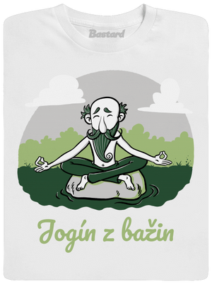 Jogín z bažin pánské tričko White