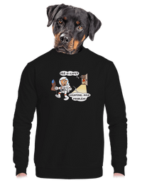 unisex mikina bez kapuce