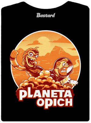 Planeta opich dámské tričko Black