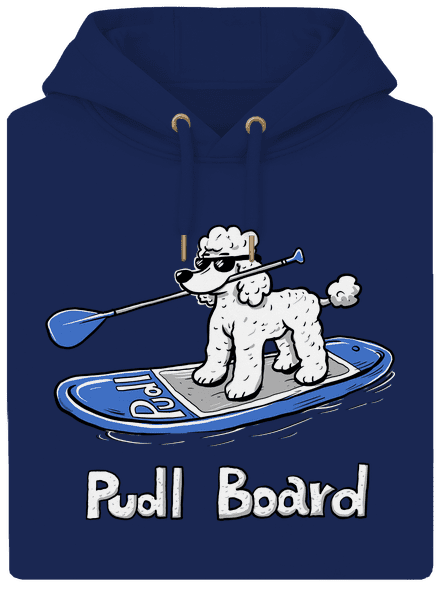 Pudl board unisex mikina premium Navy