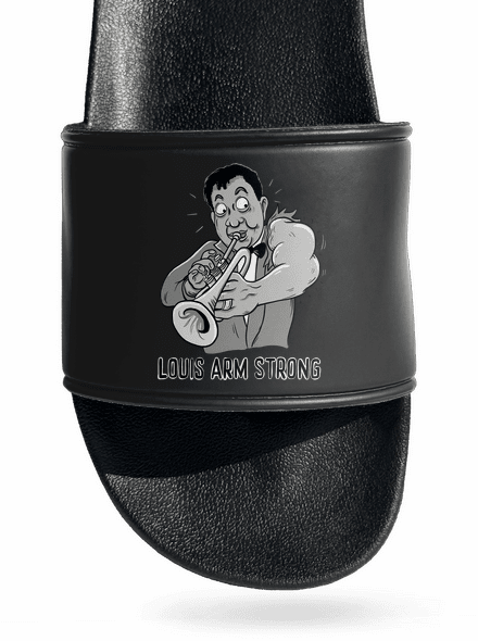 Louis Armstrong pantofle Black