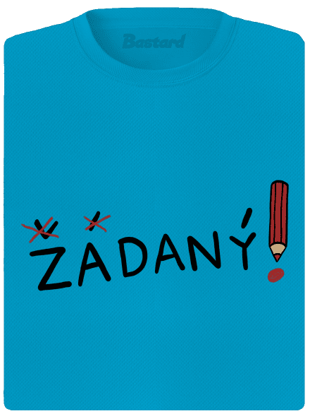 Zadaný a zadaná dámské sportovní tričko Blue Atol