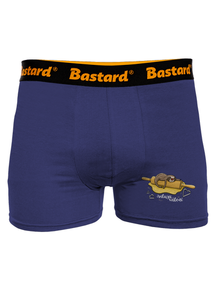 Miluju válení boxerky Blue Navy