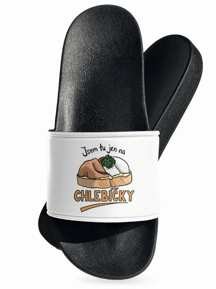 Na chlebíčky pantofle White
