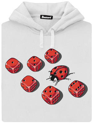 Mimikry dámská mikina klokanka White