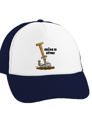 Občas si rýpnu kšiltovka truckerka French Navy cap