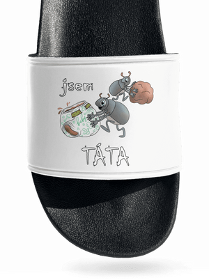 Jsem táta a máma pantofle White