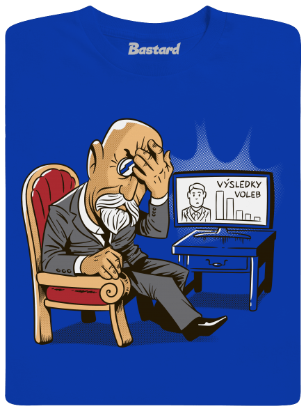 Masaryk dětské tričko Royal Blue