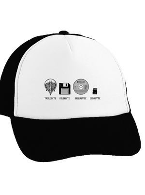 Trilobite kšiltovka truckerka Black cap