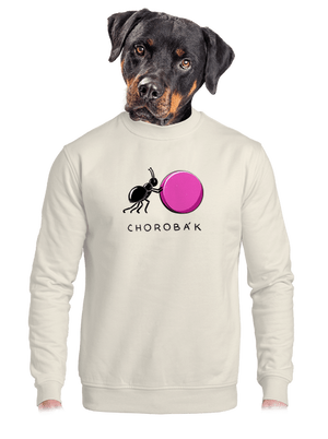 unisex mikina bez kapuce