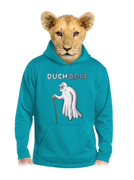 Duch důchodce dětská mikina klokanka Hawaiian Blue