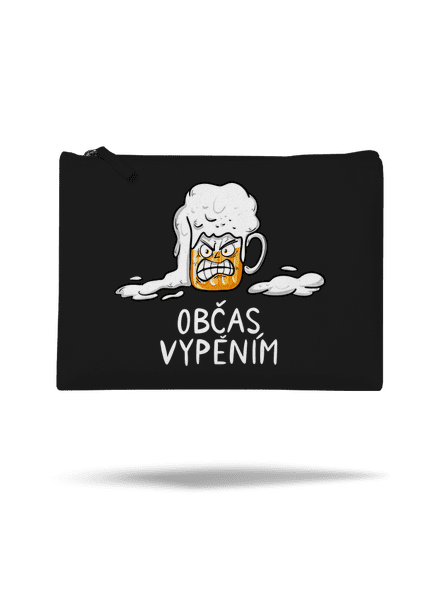 Občas vypěním taštička Black
