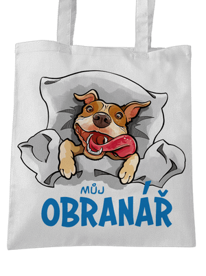 Můj obranář taška White