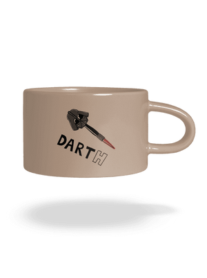 Dart(h) hrnek makronka Brown Macaron