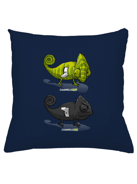 Zapnuto vypnuto polštář Dark Navy