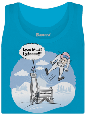 Lyže dámské tílko klasické Blue Atol