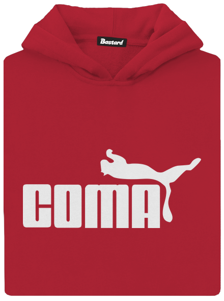 Coma dětská mikina klokanka Fire Red