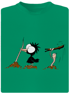 Nesprávný konec dětské sportovní tričko Kelly Green Mal