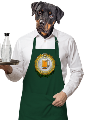 Pivní horoskop: Štír zástěra Bottle Green