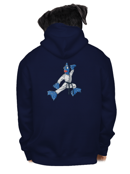 Bojovnice pánská mikina na zip Navy