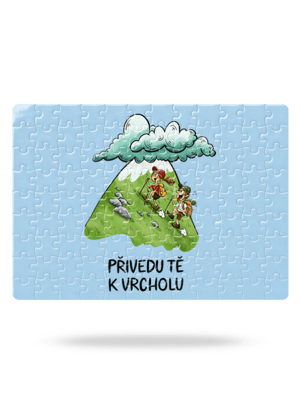 Přivedu tě k vrcholu puzzle White