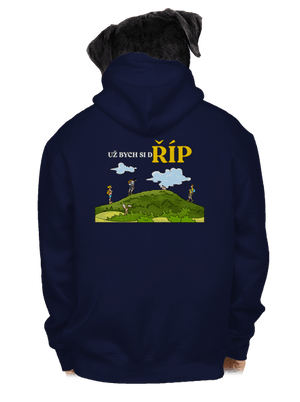 pánská mikina na zip