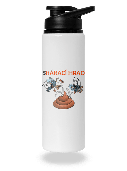 Skákací hrad lahev na vodu White