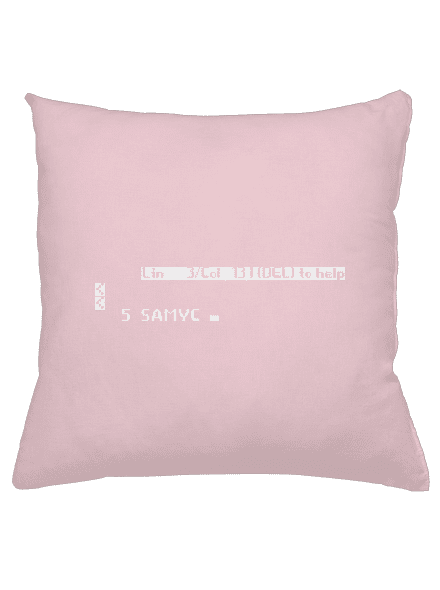 5 Samyc polštář Light Pink