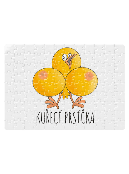 Kuřecí prsíčka puzzle White