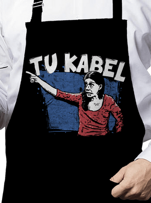 Tukabel zástěra Black