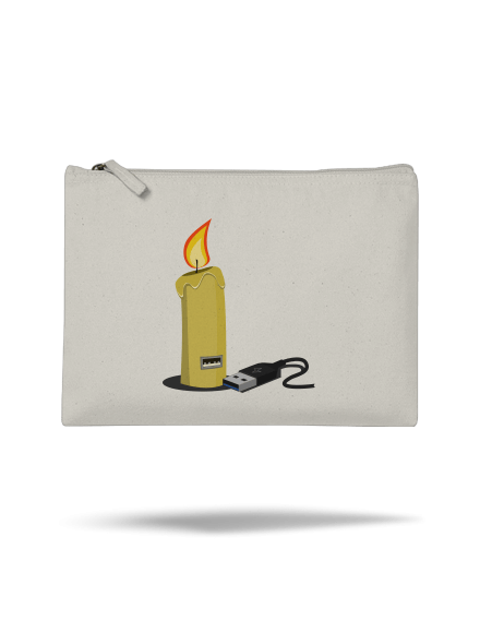USB svíčka taštička Stracciatella