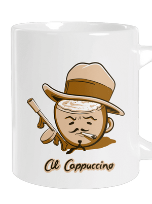 Al Cappuccino velký hrnek White