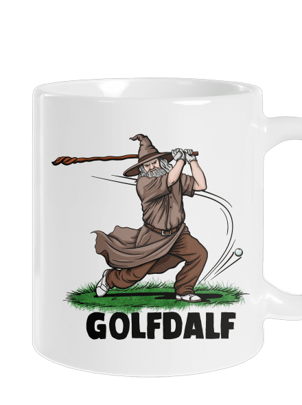 Golfdalf klasický hrnek White