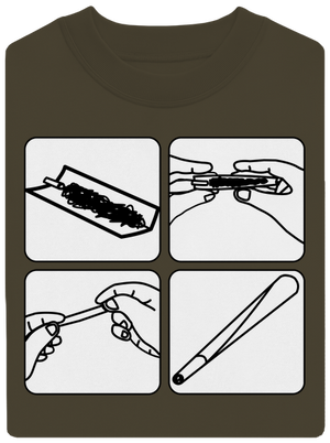 Joint unisex mikina bez kapuce Urban Khaki