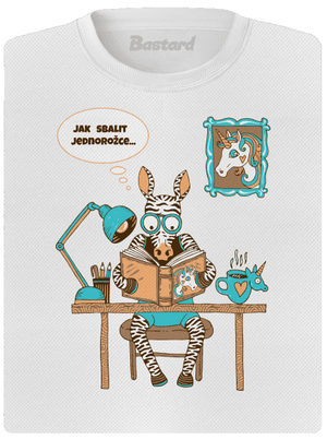 Jak sbalit jednorožce dámské sportovní tričko White