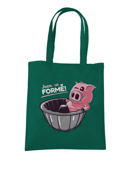 Ve formě taška Bottle Green WM