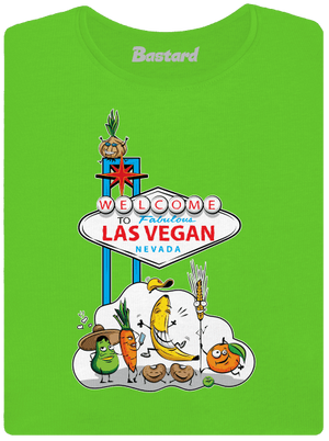 Las Vegan dámské tričko Apple Green