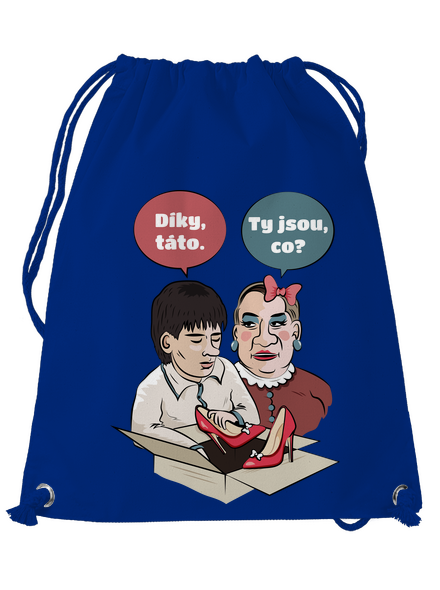Díky, táto vak Royal Blue Mal