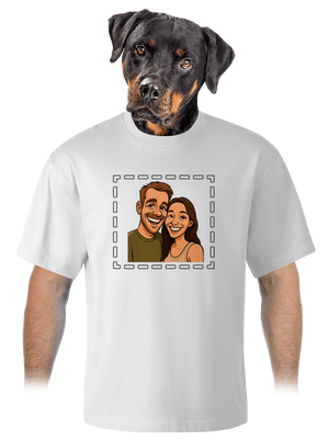 unisex tričko oversized