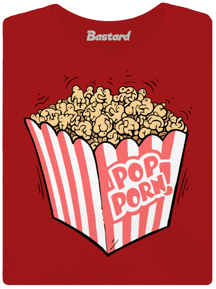 Popporn dámské tričko Red Mal