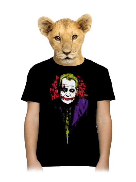 Zeman Joker dětské tričko Black