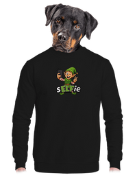 unisex mikina bez kapuce