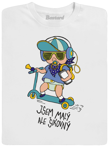Jsem malý, ale šikovný dětské tričko White