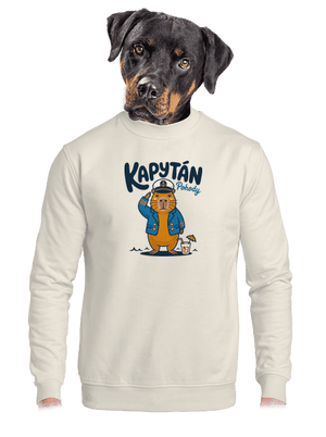 unisex mikina bez kapuce