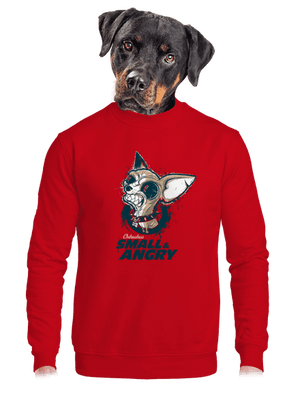 unisex mikina bez kapuce