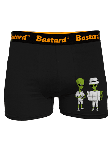 Mimozemšťané boxerky Black