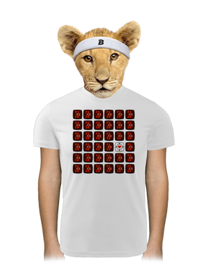 Pexeso dětské sportovní tričko White