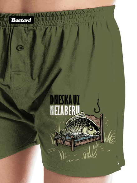 Dneska už nezaberu pánské trenky Khaki